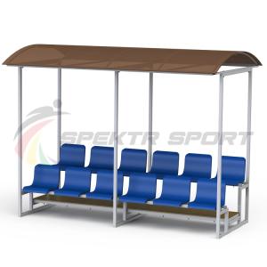 Купить Трибуна на 12 человек с козырьком в Красноуфимске 