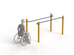 Купить Брусья параворкаут параллельные для колясочников WRK-D01_76mm в Красноуфимске 