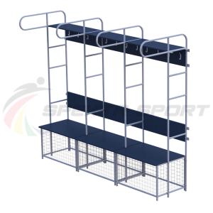 Купить Индивидуальное место хоккеиста ширина 580 мм. (3-х секционный) в Красноуфимске 