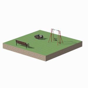 Купить Детская игровая площадка Домашняя №4 в Красноуфимске 