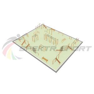 Купить Парковая площадка для Воркаут и WRK 3_76mm в Красноуфимске 