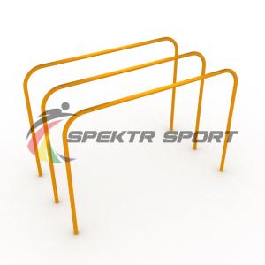 Купить Брусья гнутые тройные параллельные для Воркаут SP WRK-17 в Красноуфимске 