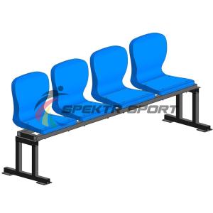 Купить Трибуна скамейка для зрителей на 4 места в Красноуфимске 