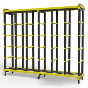 Купить Стеллаж для хранения аква-инвентаря жесткий ПВХ 2000х600х2000 мм в Красноуфимске 