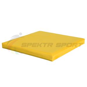 Купить Мат гимнастический 1х1х0,05 материал искожа, плотность 18 кг/м3 в Красноуфимске 