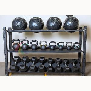 Купить Модульный стеллаж для гантелей, гирь и медболов 1320х430х1200 в Красноуфимске 