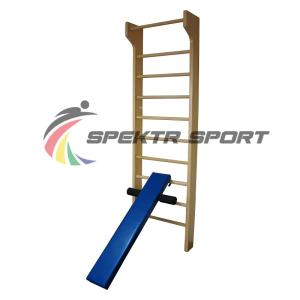 Купить Доска наклонная навесная для пресса мягкая с валиком для ног в Красноуфимске 