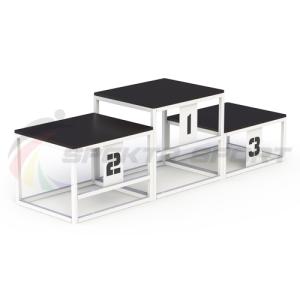 Купить Пьедестал для награждения переносной (без облицовки) 1 человек на ступень SP РАН2 в Красноуфимске 