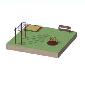 Купить Детская игровая площадка Домашняя №1 в Красноуфимске 