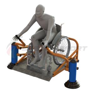 Купить Тренажер уличный для людей с ОВЗ Жим на платформе ТС 1001 в Красноуфимске 