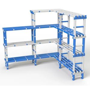 Купить Стеллаж в бассейн жесткий ПВХ от 1988х374х1800 мм до1510х374х1800 мм в Красноуфимске 