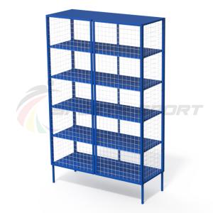 Купить Стеллаж для хранения инвентаря закрытый 1250х750х1500 (разборный) в Красноуфимске 