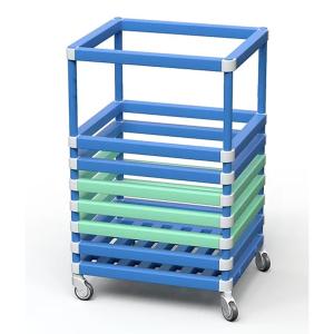 Купить Корзина для хранения инвентаря 570х570х600 мм ПВХ (закругленный профиль) в Красноуфимске 