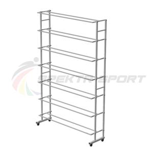 Купить Стеллаж для мячей мобильный односторонний шир. 1320 мм SP ХИ-М1_25 в Красноуфимске 