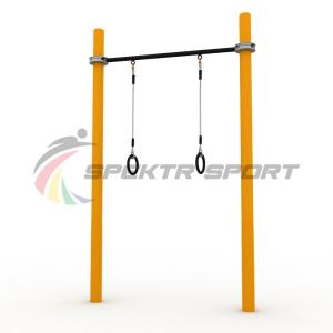 Купить Турник классический для занятий Воркаут с кольцами SP WRK-07 + Rings_76mm в Красноуфимске 