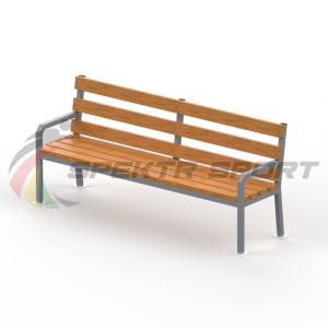 Купить Уличная скамейка со спинкой Дача в Красноуфимске 