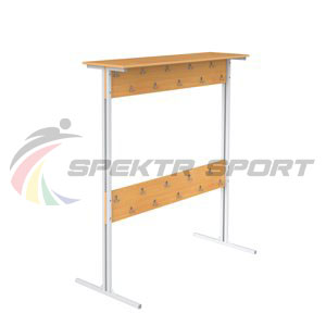 Купить Вешалка напольная двухсторонняя на 20 мест в Красноуфимске 