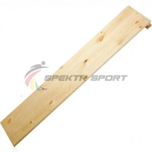 Купить Доска наклонная навесная 2000х260х40 мм (дерево) зацеп - брусок в Красноуфимске 