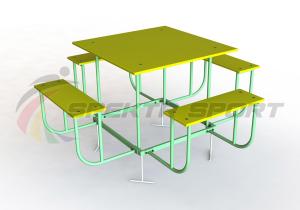 Купить Столик со скамейками арт. SP УБС1 в Красноуфимске 