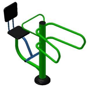 Купить Уличный тренажер взрослый Твистер + Брусья ТС 109-2 в Красноуфимске 