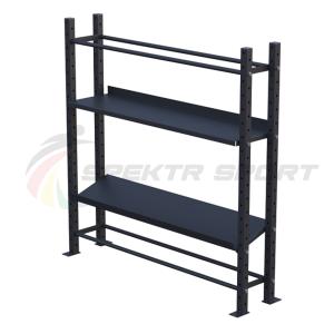 Купить Модульный стеллаж для гантелей, гирь и медболов 1920х430х1950 в Красноуфимске 