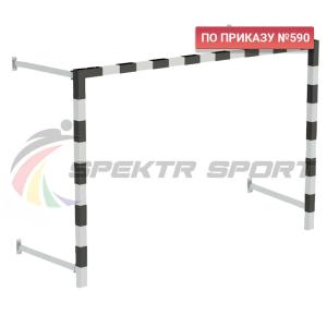 Купить Ворота мини-футбольные складные без сетки 2х3х0,5 м. (к-кт) в Красноуфимске 