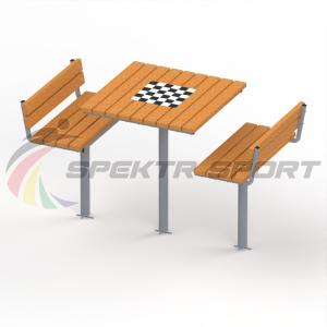 Купить Уличный набор два стула и стол шахматный в Красноуфимске 