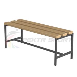 Купить Скамейка для раздевалок без спинки (цельная) 1000 мм в Красноуфимске 