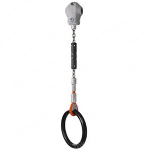 Купить Гимнастическое кольцо с подвесом длиной 823 мм на трубу диаметром 34 мм в Красноуфимске 