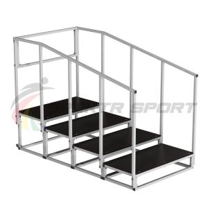 Купить Хоровой станок разборный четырехрядный с перилами в Красноуфимске 