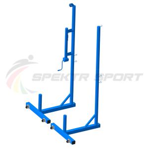 Купить Стойки для бадминтона передвижные с механизмом натяжения в Красноуфимске 