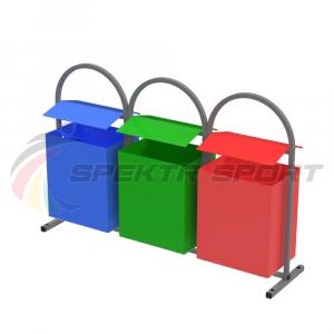 Купить Урна трехсекционная 1200х300х800 в Красноуфимске 