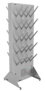Купить Сушильный стеллаж для обуви SL1 Вираж эконом, двусторонний, с бактерицидной лампой (32 пар) в Красноуфимске 