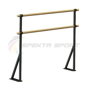 Купить Хореографический станок двухрядный напольный Фуэте Блэк в Красноуфимске 