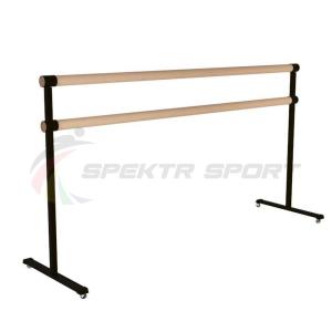 Купить Переносной хореографический станок двухрядный Аллегро на колесах в Красноуфимске 