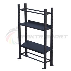 Купить Модульный стеллаж для гантелей, гирь и медболов 1320х430х1950 в Красноуфимске 