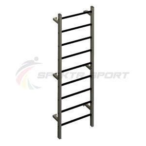 Купить Шведская стенка метал. с прорез. перекладинами Джет 1П цв. серый в Красноуфимске 