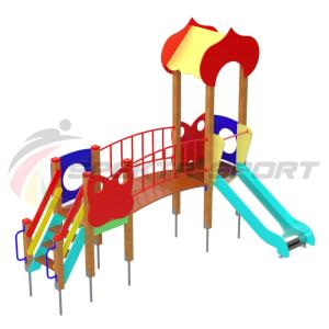 Купить Детский игровой комплекс Полянка ДИК 1603 в Красноуфимске 