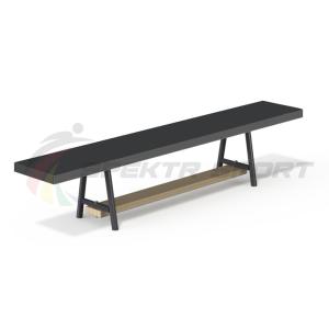 Купить Скамья гимнастическая мягкая 1,5 м. (2 нерегулир метал. нож.) в Красноуфимске 