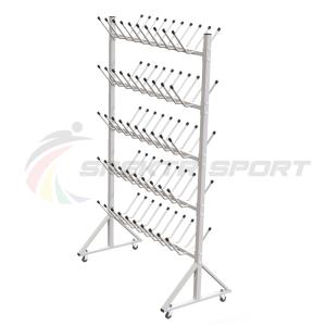 Купить Стеллаж для сушки лыжных ботинок и коньков мобильный (на 50 пар) в Красноуфимске 