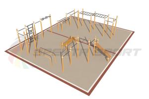 Купить Площадка уличная для воркаут Дворовая 3_76mm в Красноуфимске 