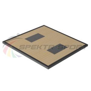 Купить Помост тяжелоатлетический с окантовкой 3х3х0,1м, рез. амортизаторы 1х0,5х0,04м в Красноуфимске 