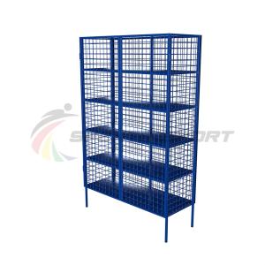 Купить Стеллаж для хранения инвентаря закрытый 1250х500х2000 (разборный) в Красноуфимске 