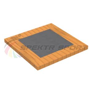 Купить Помост для гиревого спорта 1.5х1.5х0.1м рез. амортизаторы 2 см в Красноуфимске 