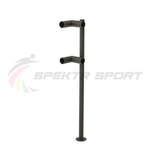 Купить Напольная угловая стойка двухрядного хореографического станка Дегаже в Красноуфимске 