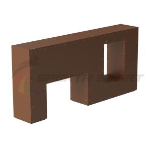 Купить Элемент полосы препятствий Стенка с двумя проломами в Красноуфимске 