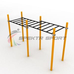 Купить Рукоход двухуровневый для Воркаут SP WRK-02_76mm в Красноуфимске 