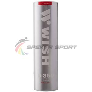 Купить Набор воланов для бадминтона Wish S-350, пластик, 6 штук в Красноуфимске 