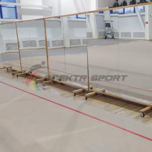 Купить Секция системы деления зала 2000 х 4000 мм - мобильные зеркала в Красноуфимске 