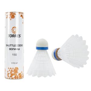 Купить Воланы для бадминтона Torres 150 (нейлон) BD20108 в Красноуфимске 